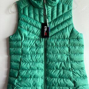 NWT RLX RALPH LAUREN GOLF PUFFER VEST, MEDIUM